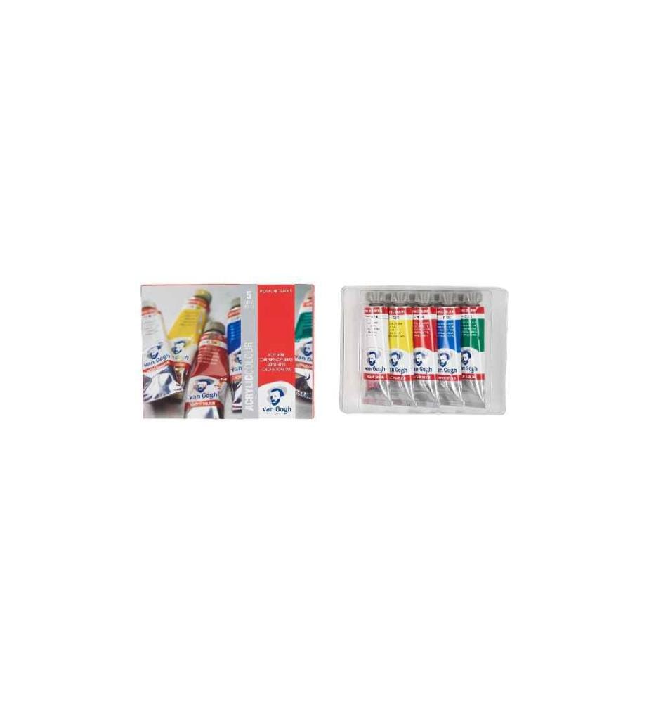 VAN GOGH - Peinture acrylique Kit de démarrage, 40 ml, multicolore