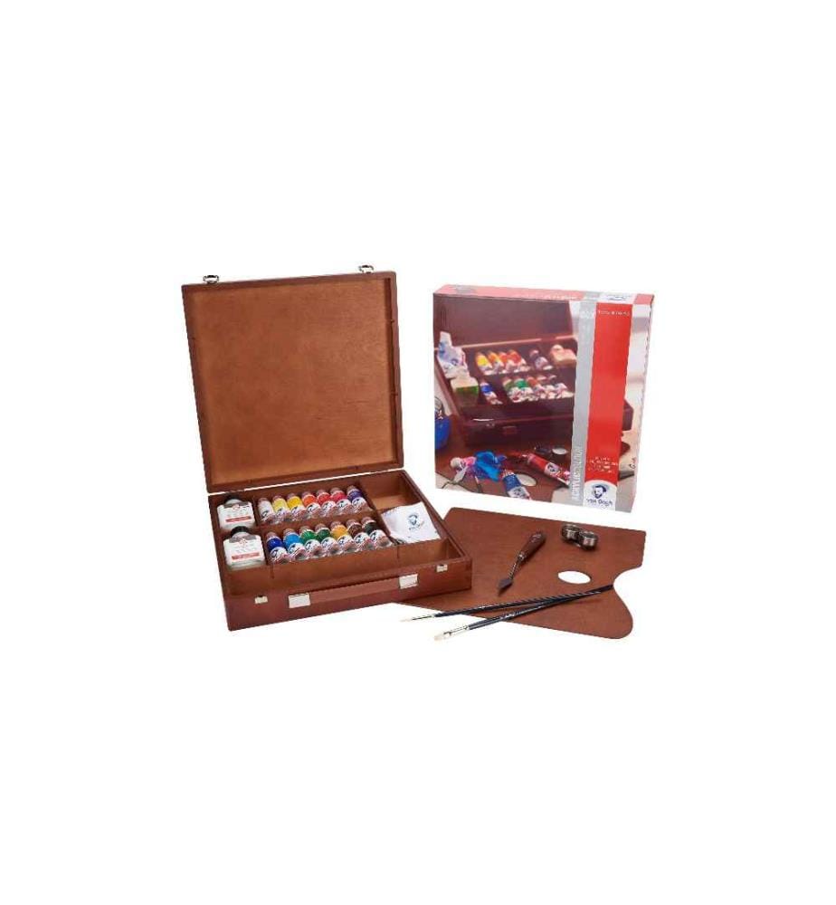 VAN GOGH - Peinture acrylique Boîte de peinture Inspiration, 40 ml, multicolore