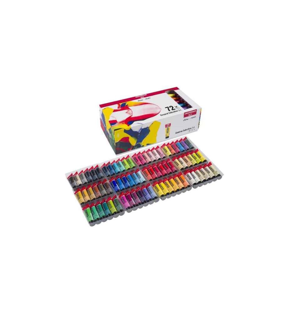 AMSTERDAM - Peinture acrylique Standard Serie Set 72 x 20 ml