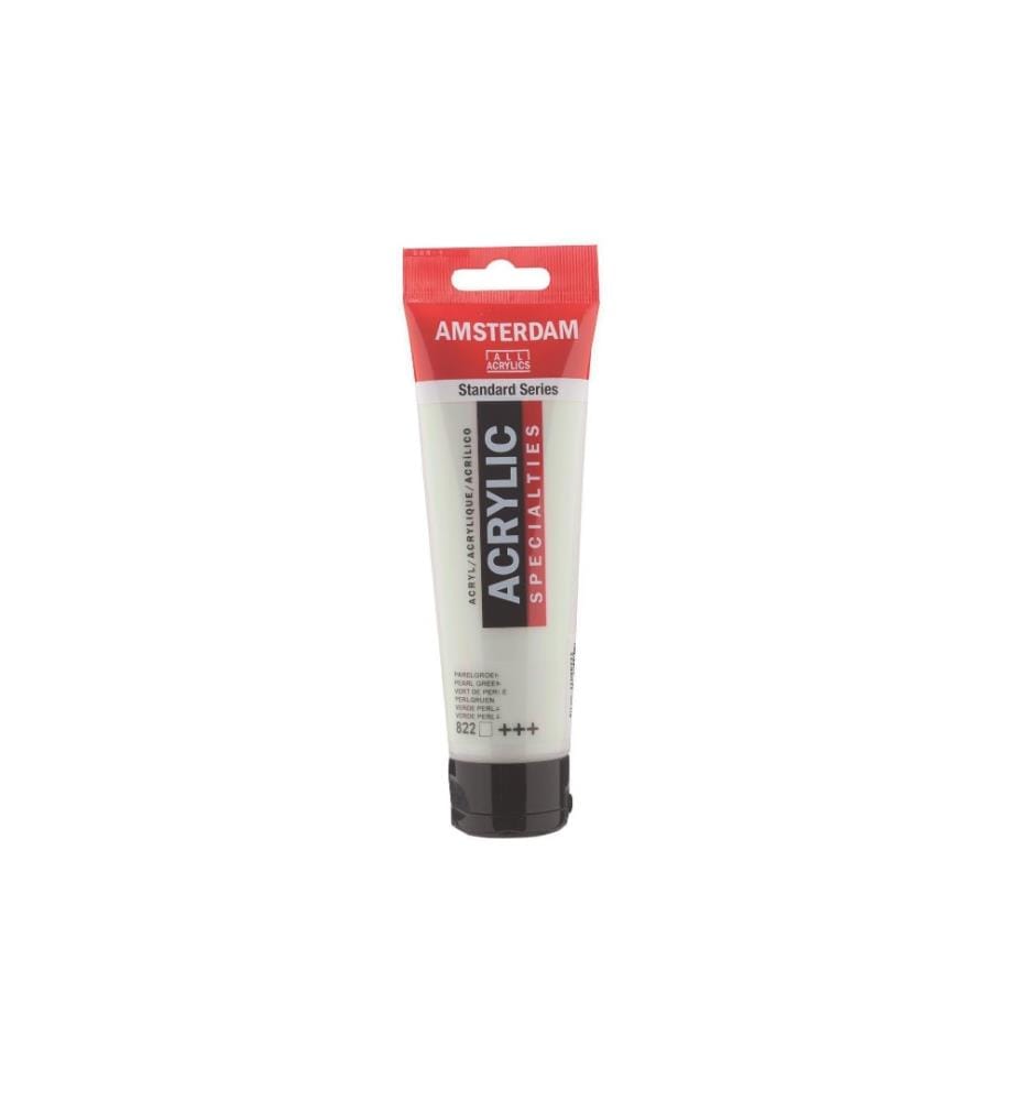 AMSTERDAM - Peinture acrylique Standard Series Vert perle transparent, 120 ml