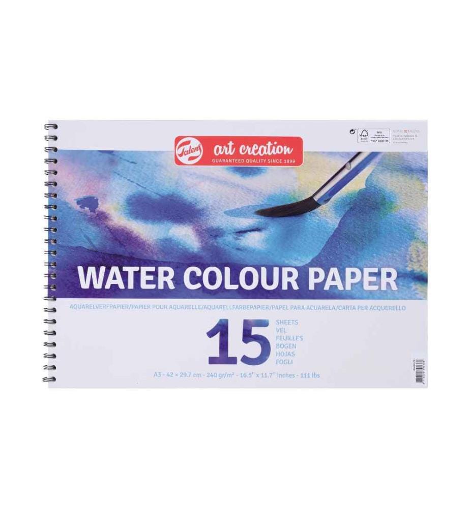TALENS - Bloc aquarelle A3 A3