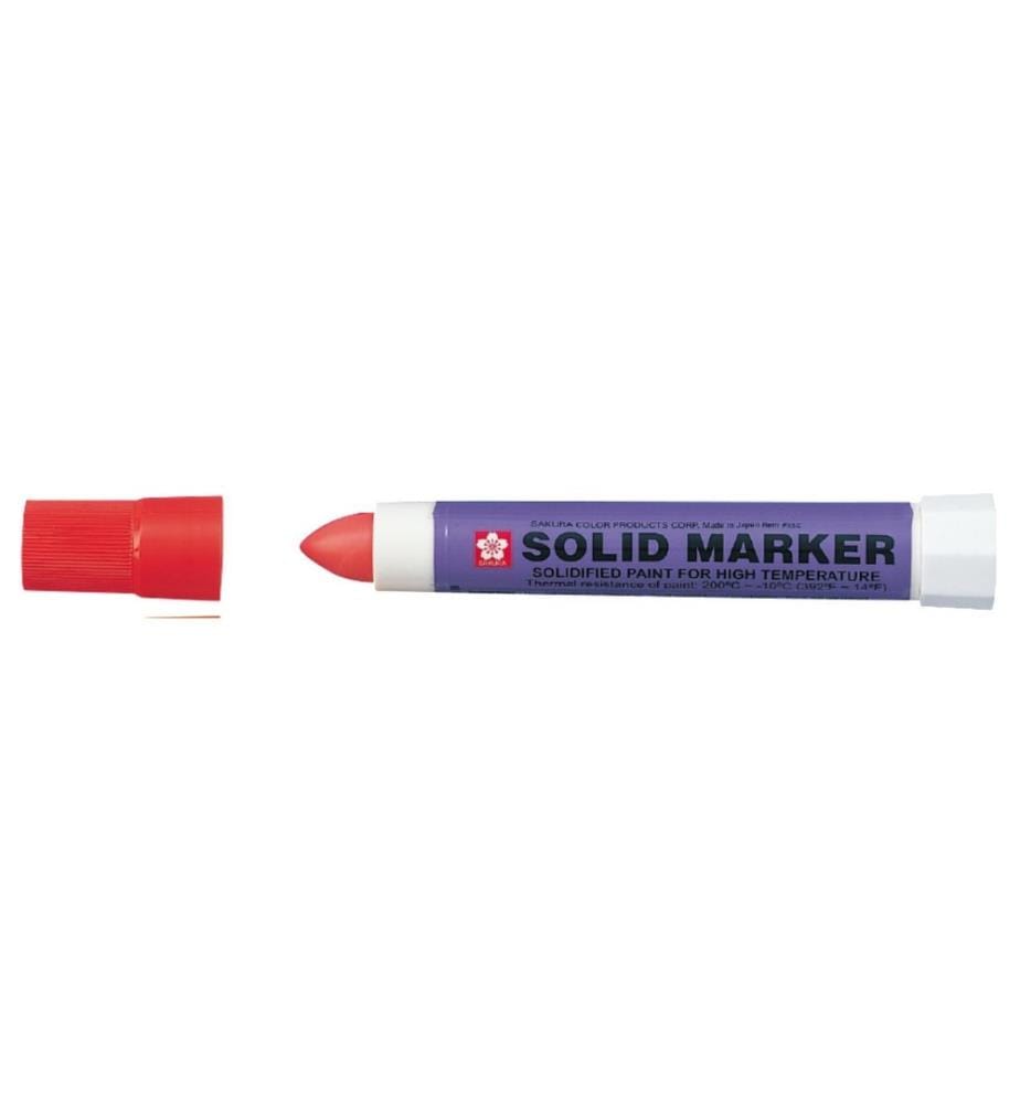SAKURA - Marqueur indélébile Solid Large, Rouge