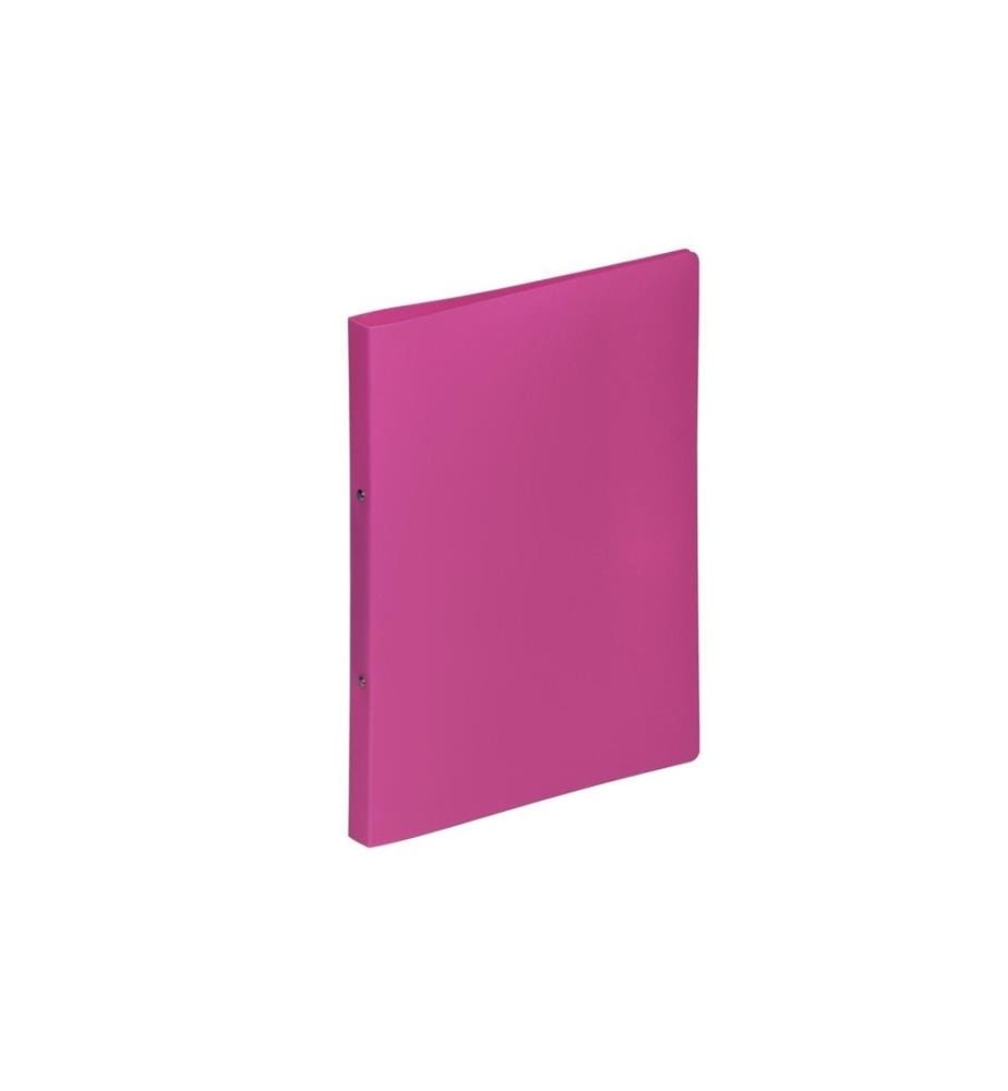 PAGNA - Classeur à anneaux A4 PP 2.3 cm, Rose foncé