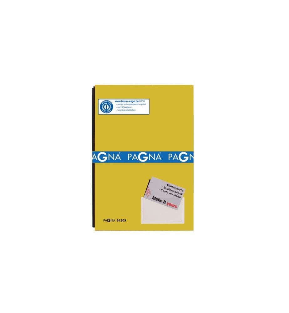 PAGNA - Dossier de signature Color avec 20 compartiments, jaune