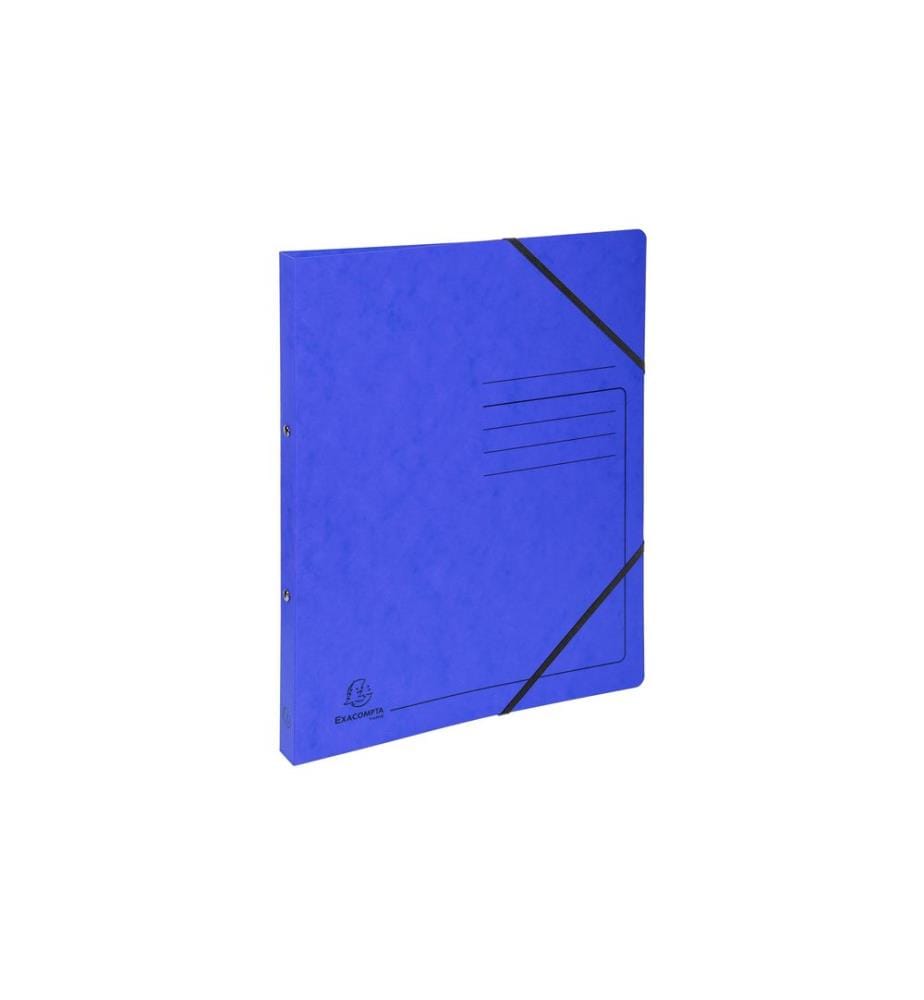 EXACOMPTA - Classeur à anneaux Top Color A4 2 cm, Bleu