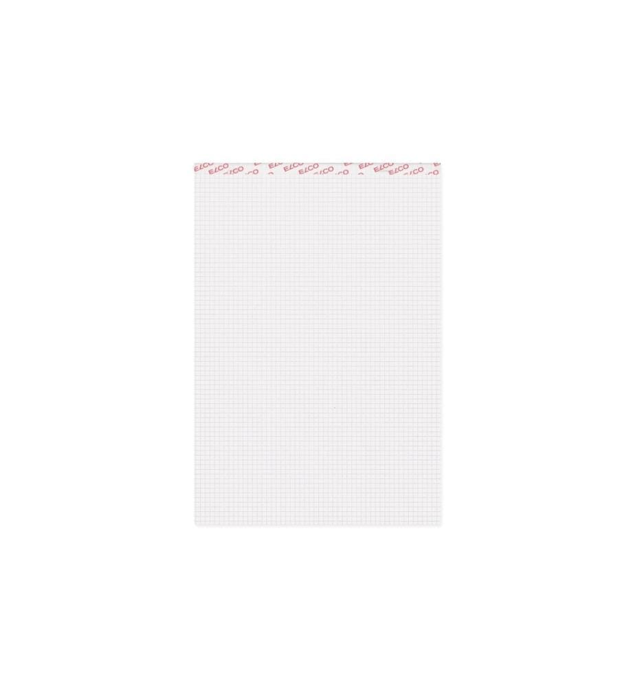 ELCO - Bloc-notes Office 80 g/m² A4, 5 mm quadrillé, 5 blocs