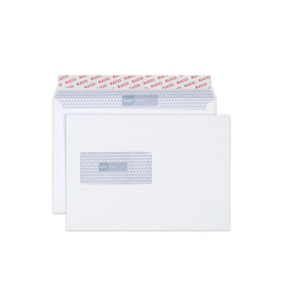 ELCO - Enveloppe avec fenêtre Laser C5, Liens, 100 Pièce/s