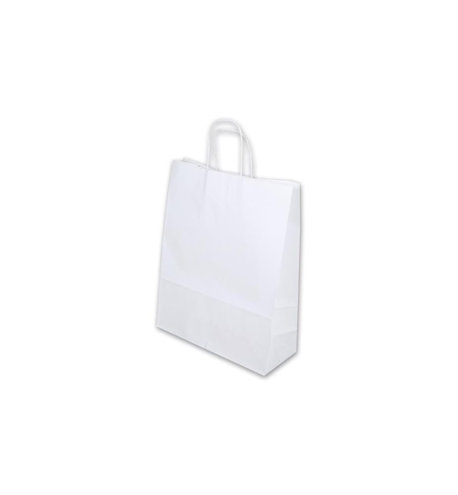 ELCO - Sac cadeau 32 x 13 x 41, 50 pièces, Blanc