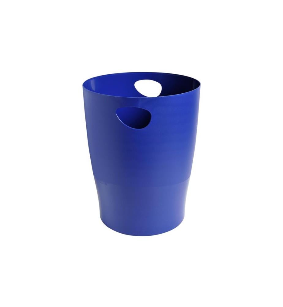 EXACOMPTA - Corbeille à papier Ecobin 15 l, Bleu