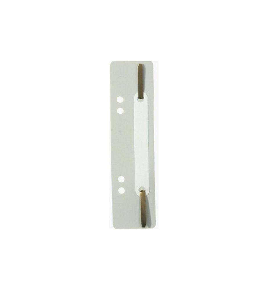 EXACOMPTA - Bandes de reliure avec double perforation, 25 pièces, gris