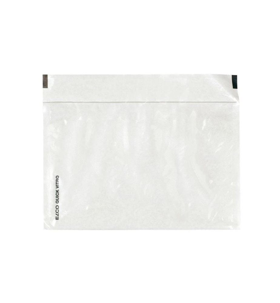 ELCO - Pochette pour documents Quick Vitro C6 Transparent, 250 pièces