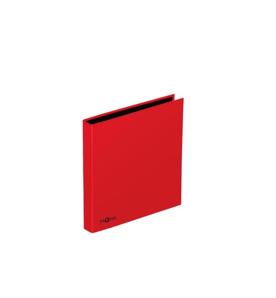 PAGNA - Classeur à anneaux A5 Basic 3.5 cm, rouge