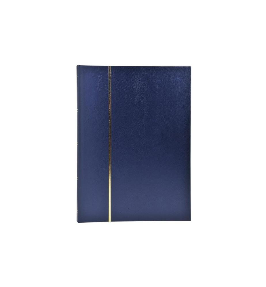 EXACOMPTA - Album de collection Timbres, 22,5 x 30,5 cm, 48 pages, bleu