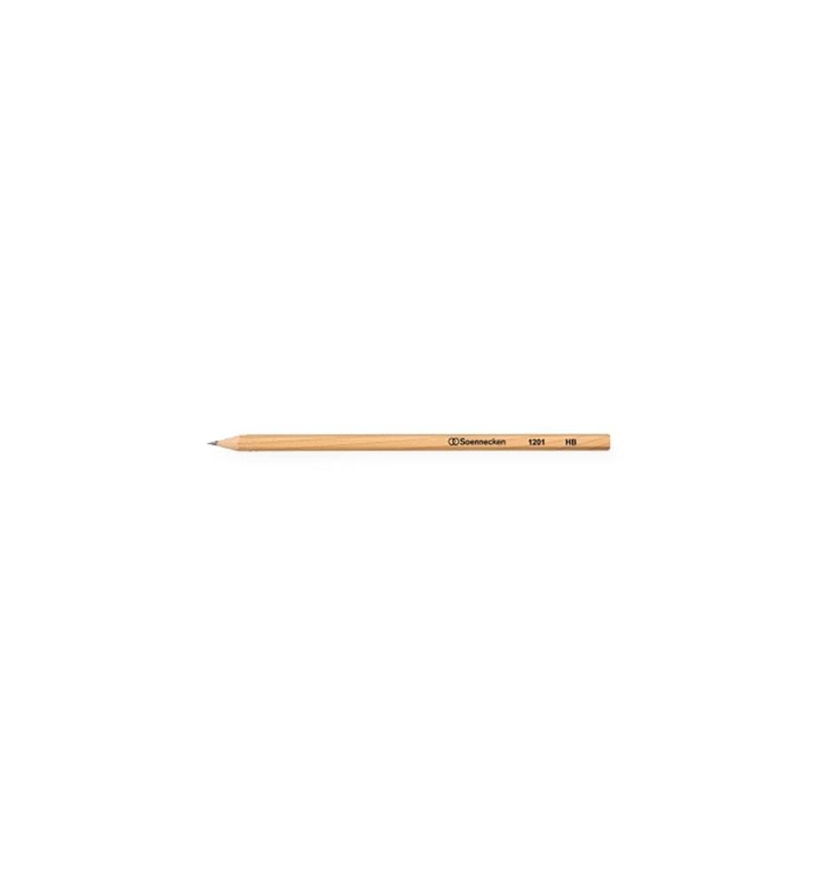 Soennecken - Crayon 1201, HB Nature, 12 pièces