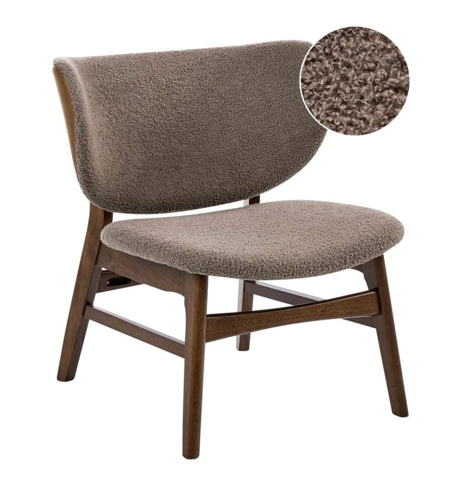 Fauteuil DAY Bouclé Taupe