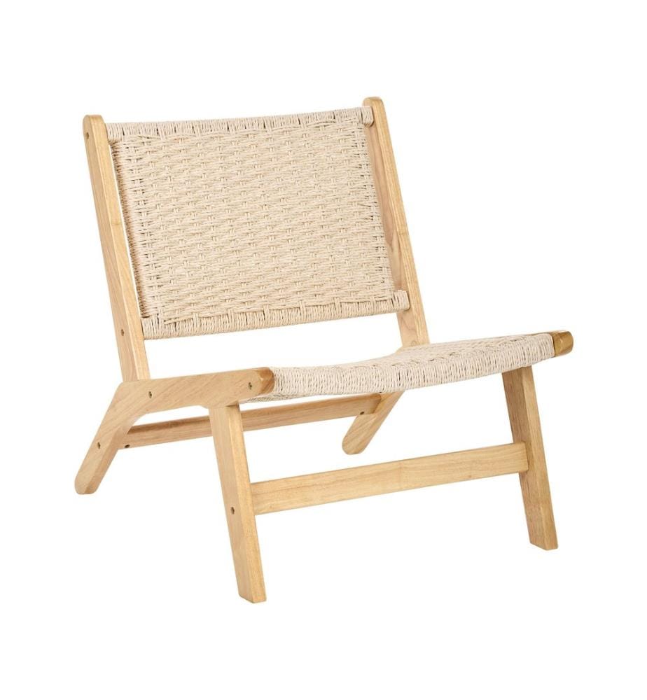 Fauteuil VILLAZ Bois Marron clair