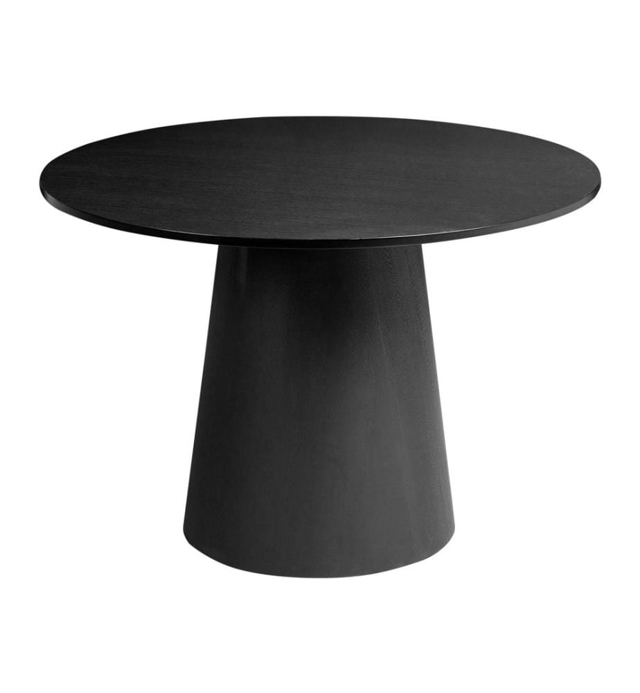 Table de repas OYEN Noir 120 cm 120 cm