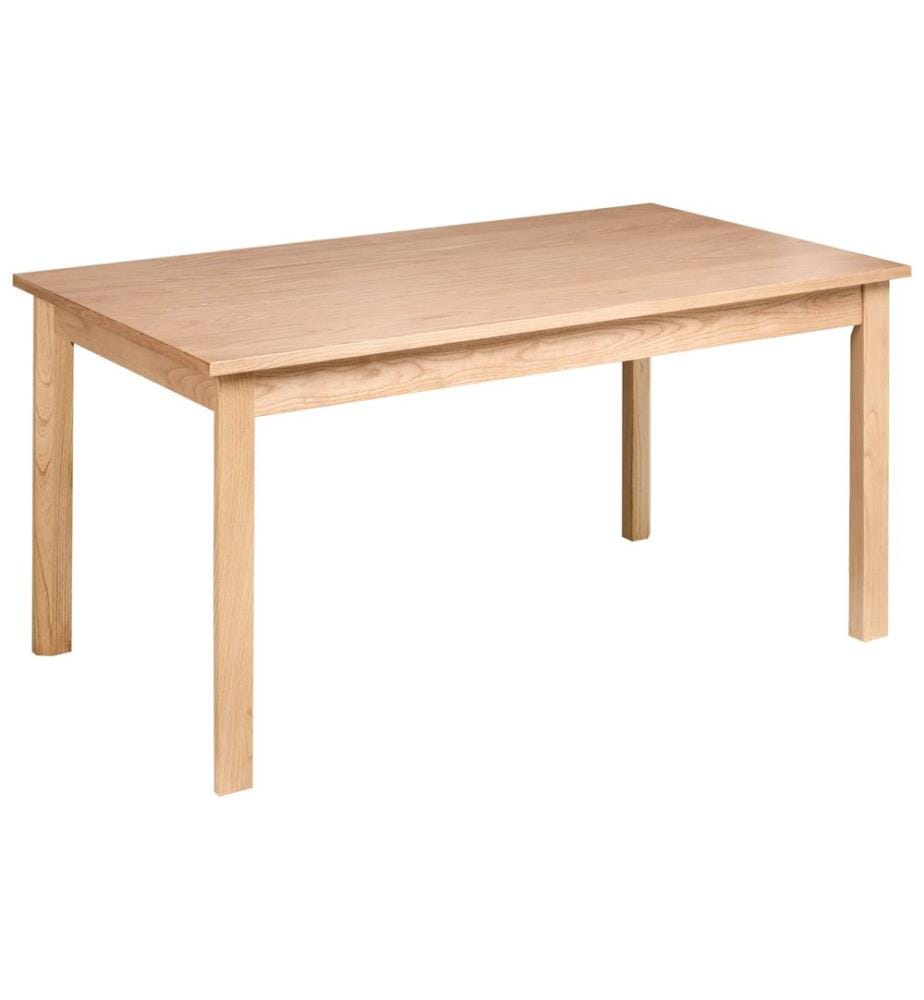 Table de repas GISELA Chêne clair 160 cm 90 cm