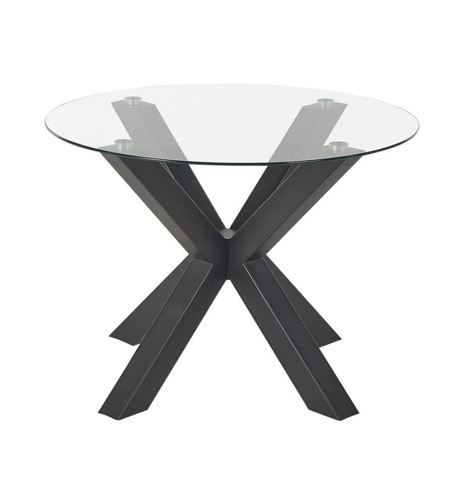 Table de repas OTIUM Noir 100 cm 100 cm