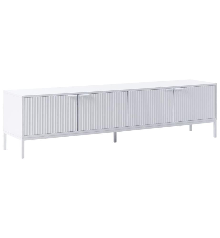 Meuble TV ADELAIDE Blanc