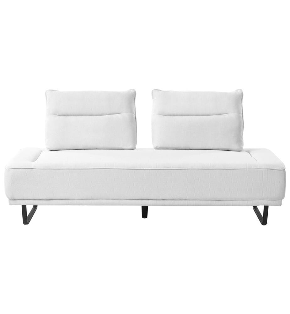 Canapé 3 places FAXEN Tissu Blanc