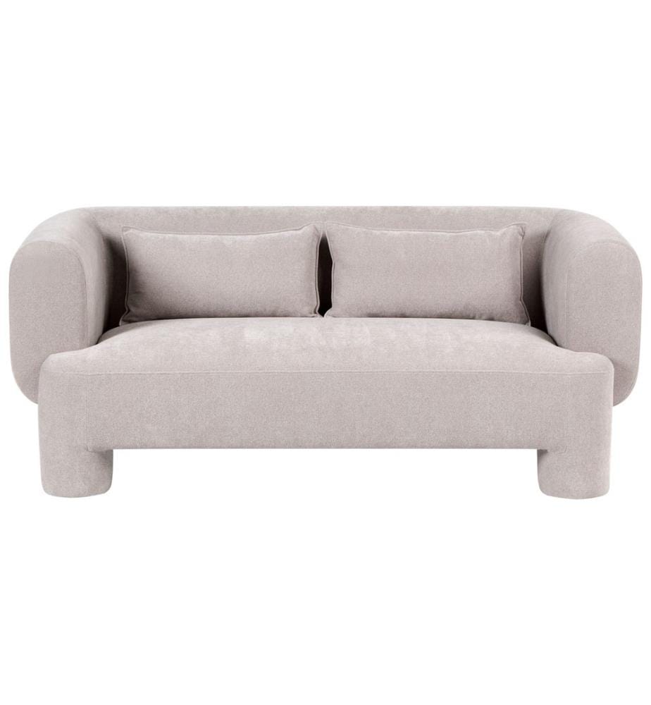 Canapé 3 places HOGBO Tissu Beige