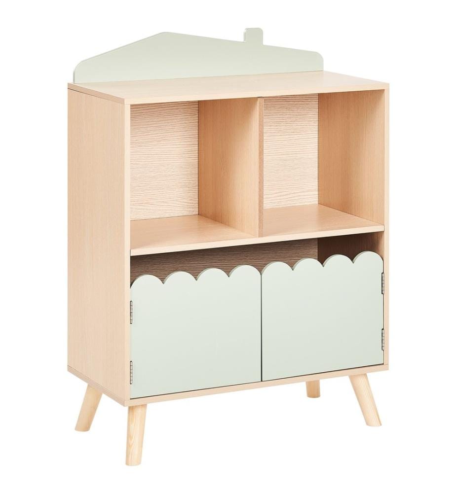 Meuble de rangement LACKEY 86 cm Vert clair