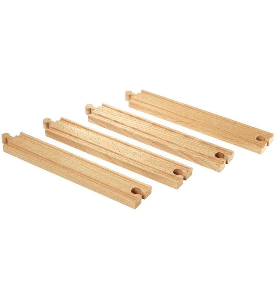 BRIO - Chemin de fer 1/1 rails droits 216mm