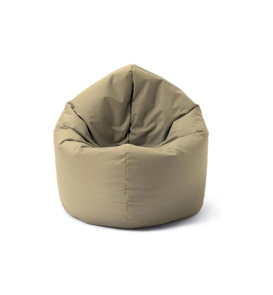 Lumaland - Pouf rond 2 en 1, 300 l Polyester (PES), Beige