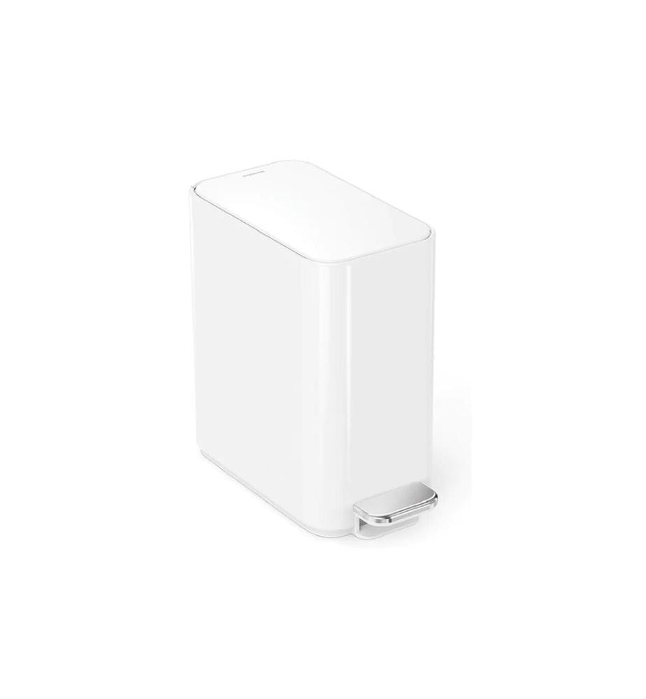 SIMPLEHUMAN - Poubelle à pédale 5 l, Blanc