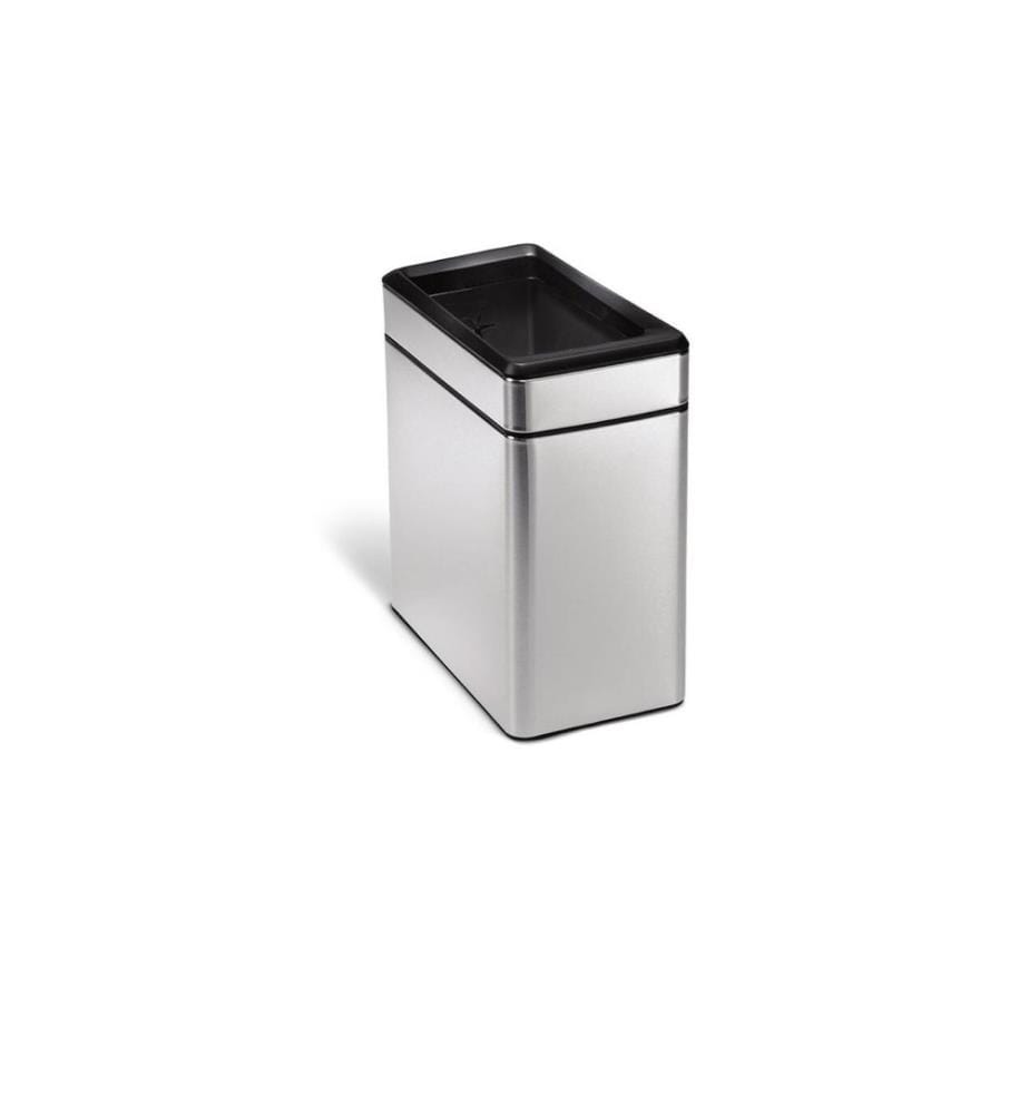 SIMPLEHUMAN - Poubelle CW1225 10 litres, argent