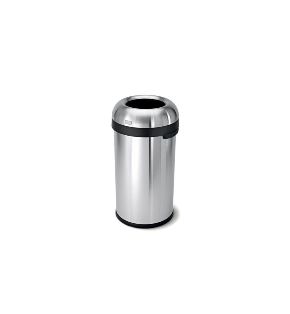 SIMPLEHUMAN - Poubelle CW1407 60 litres, argent