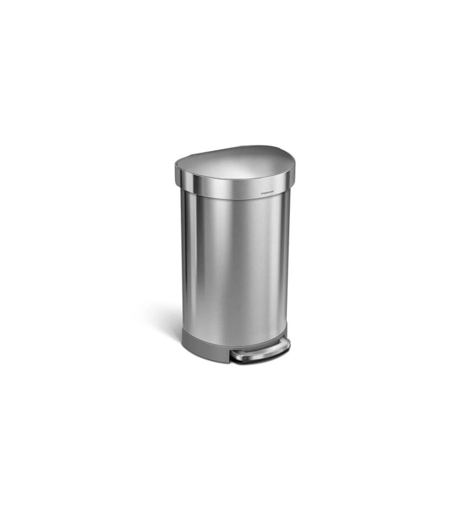 SIMPLEHUMAN - Poubelle à pédale CW2030 45 litres, argent