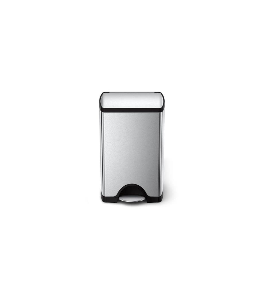 SIMPLEHUMAN - Poubelle à pédale CW1814 38 litres, argent