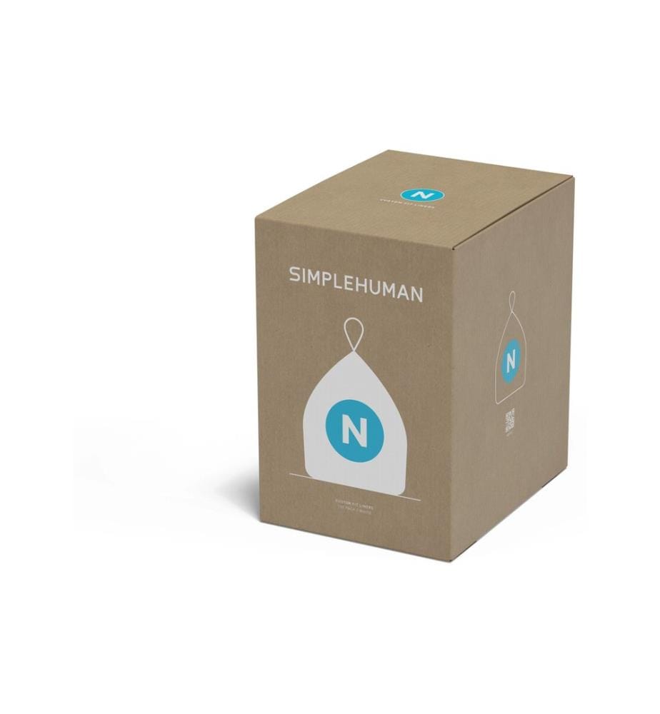 Simplehuman Sacs poubelle Code N, 50 l, 100 pièces