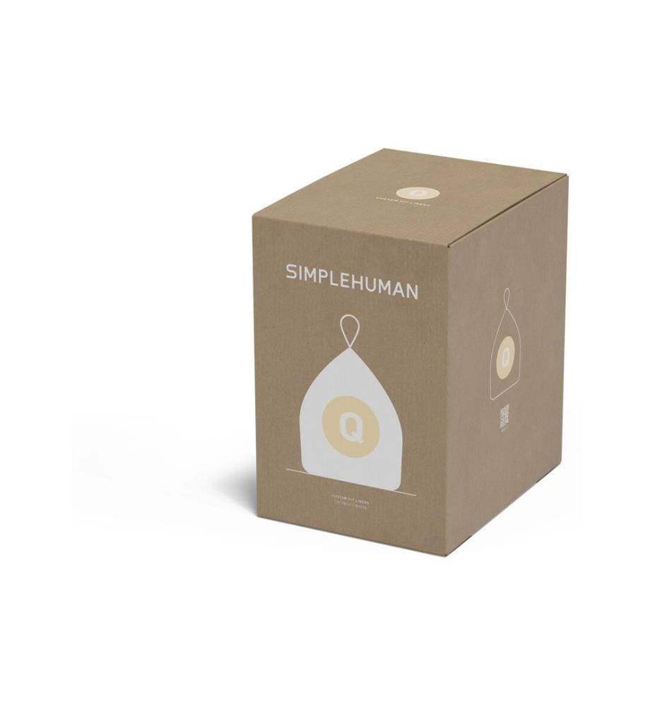 Simplehuman Sacs poubelle Code Q, 50 l, 100 pièces