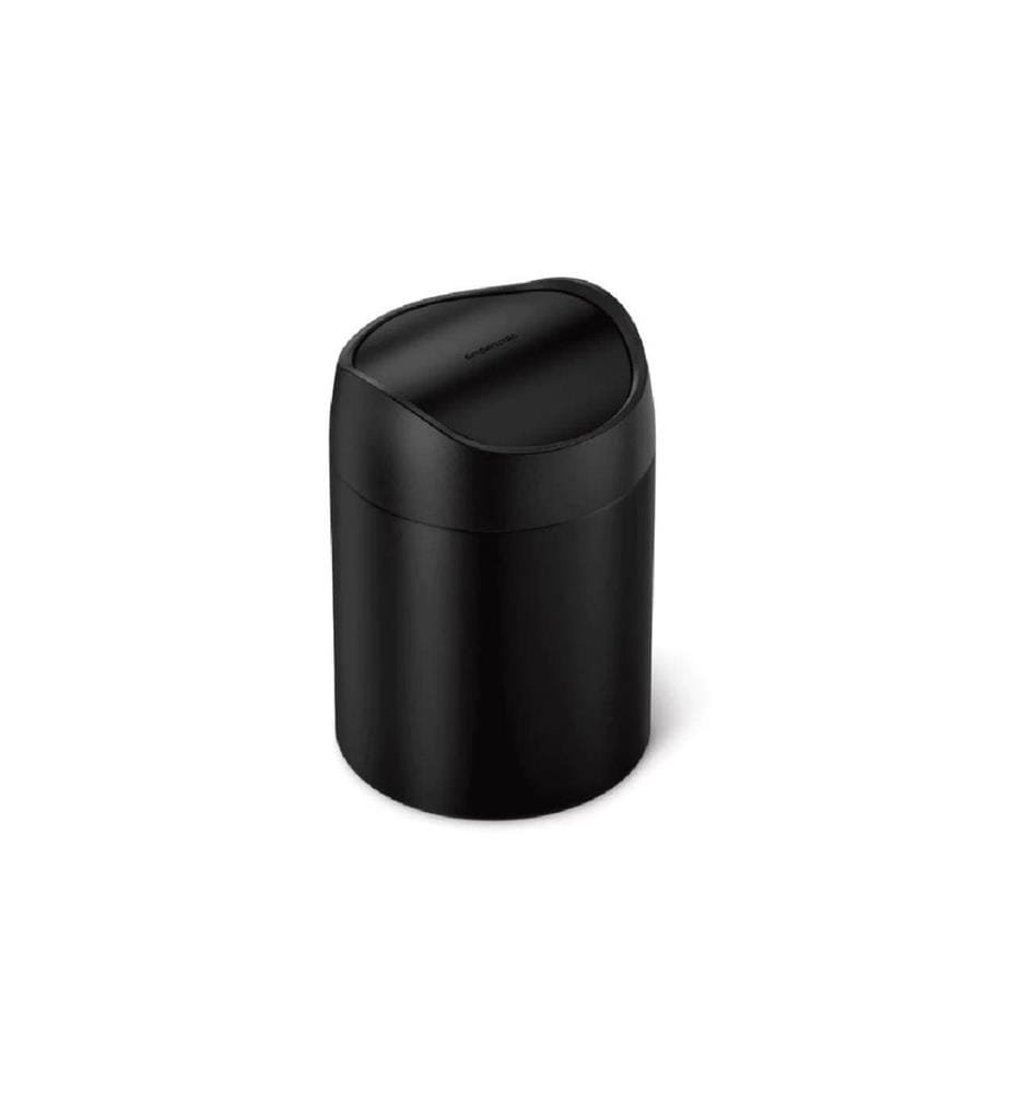 Simplehuman poubelle 1.5 l, Noir mat