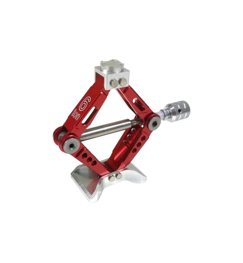 Absima Cric à ciseaux en aluminium 1:10 Rouge