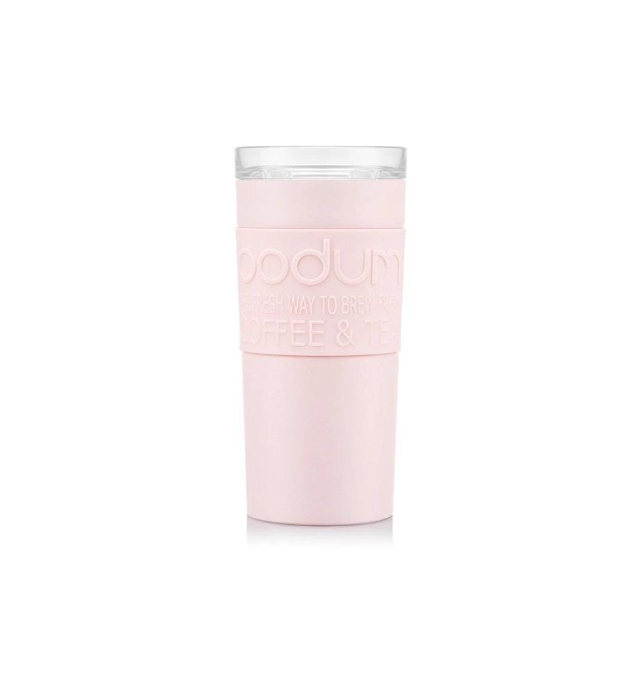 BODUM - Mug de voyage Latte glacé à la vanille, fraise, 0.35 l