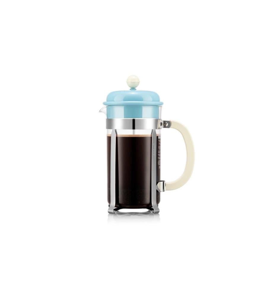 Bodum Cafetière Caffettiera 8 tasses, 1 l, Bleu glacier