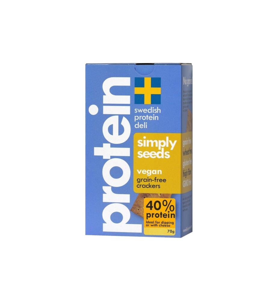 swedish protein deli - Crackers Simply Seeds 70 g