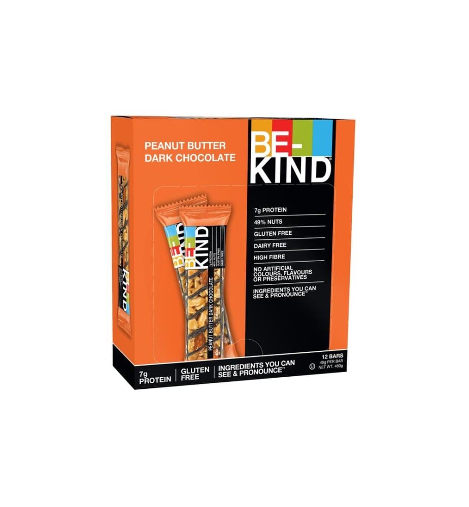BE-KIND - Barre Peanut Butter Dark Chocolate 12 x 40 g