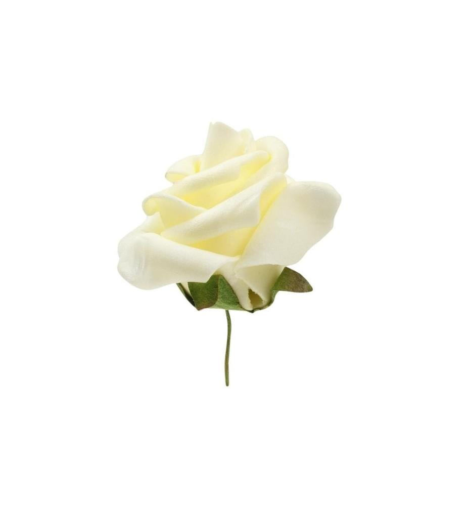 HOBBYFUN - Décoration à éparpiller Roses 12 pièces, crème