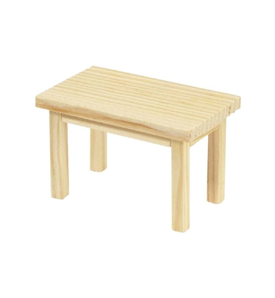 HOBBYFUN - Mini-meubles Table 8 x 5 x 5 cm