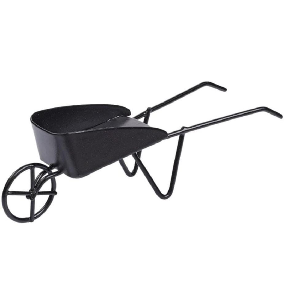 HOBBYFUN - Mini ustensiles Brouette Noir