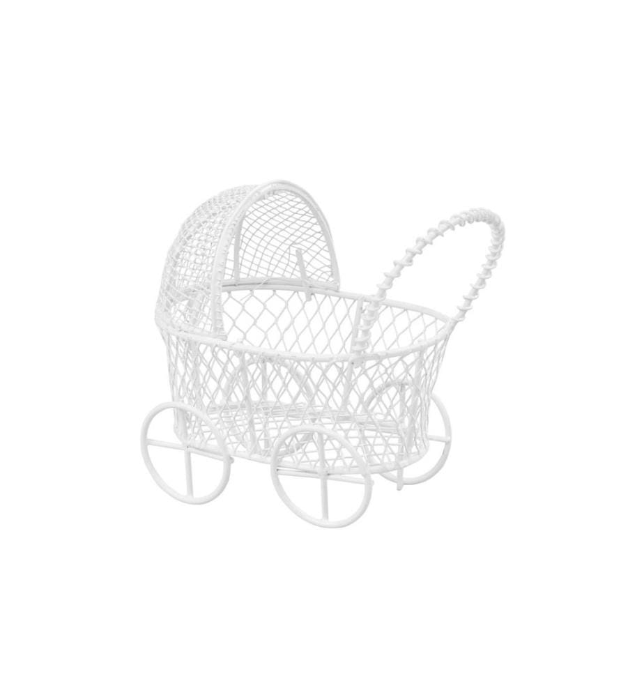HOBBYFUN - Mini figurine Poussette blanc