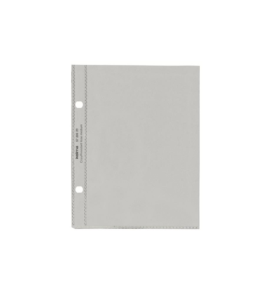 KOLMA - Pochette de présentation A6 Transparent100 pièces