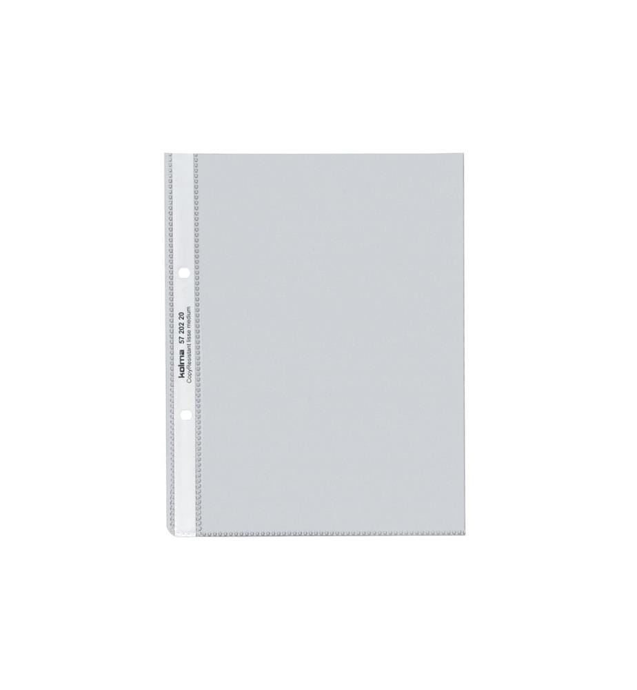 KOLMA - Pochette de présentation A5 Transparent, 10 pièces