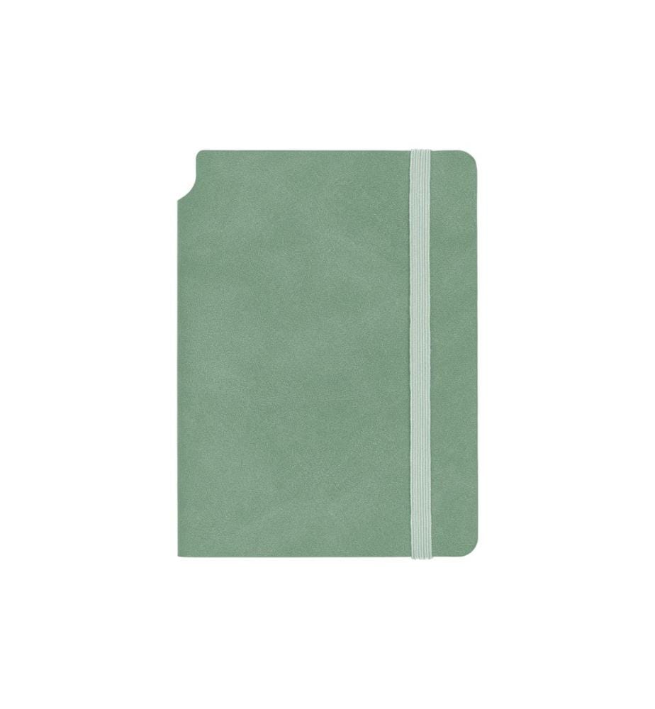 KOLMA - Bloc-notes Smooth A6, Vierge, turquoise