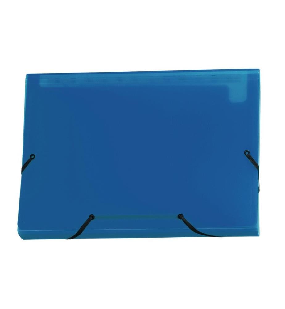 KOLMA - Classeur à soufflet Daily Easy A4 KOLMA -Flex Bleu